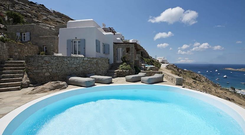 Mykonos - Villa de rêve à St. Lazarus avec vue sur la mer